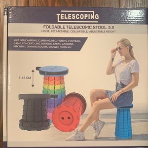 Foldable Telescopic Stool 5.0